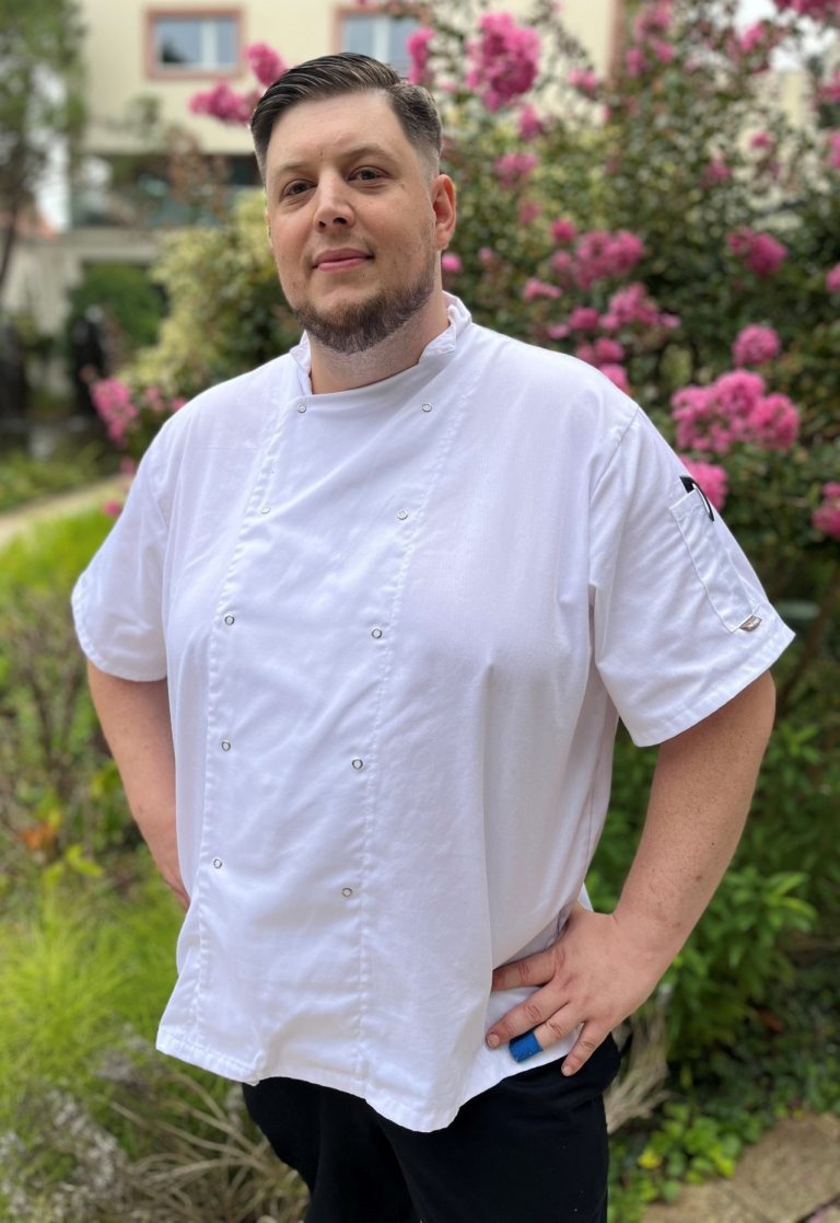 Nico Kirchner, Koch im Restaurant RIVA im Weinhotel Kaisergarten Deidesheim